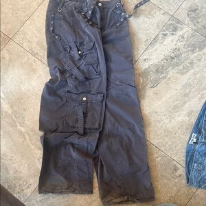 Stylish Women's Black Cargo Pants